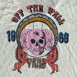 3/$15 Vans Off The Wall Thin Burnout T-Shirt XL